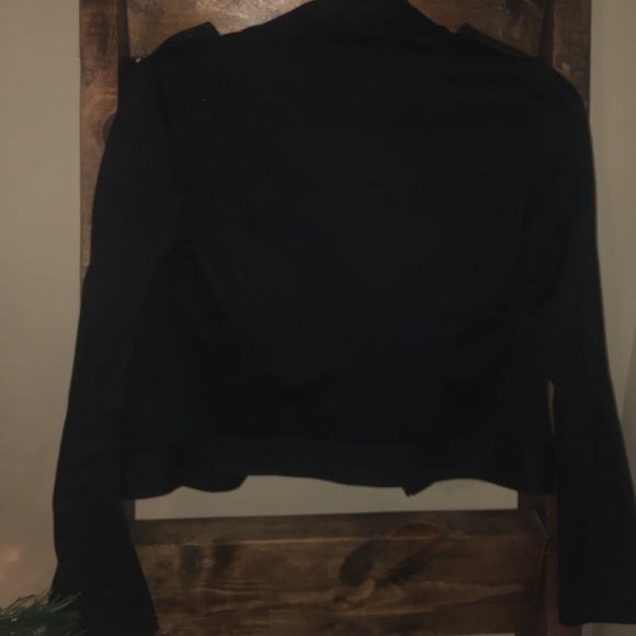 Loft -waist length, soft black jacket! Worn once - Picture 6 of 6